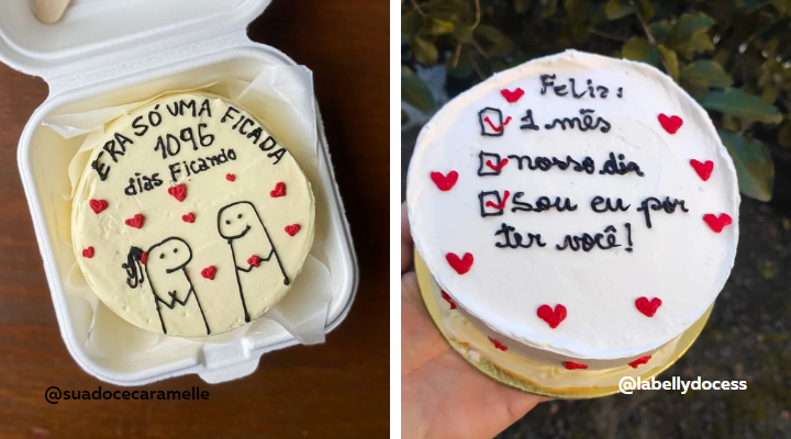 Bentô Cake Dia Dos Namorados 26 Ideias Criativas Culinária De Sucesso