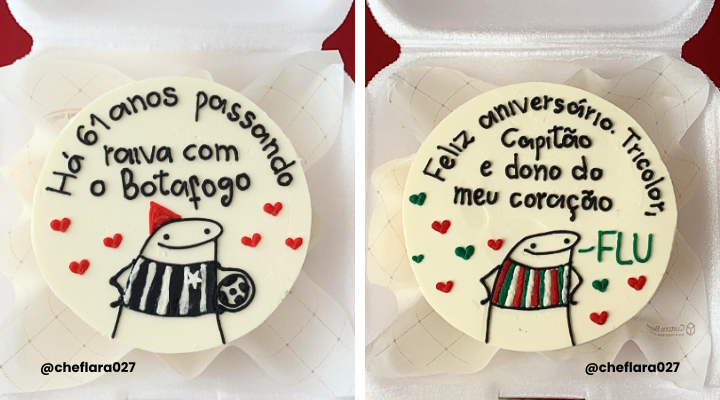 Botafogo cake  Bolo botafogo, Ideias de bolos, Bolo