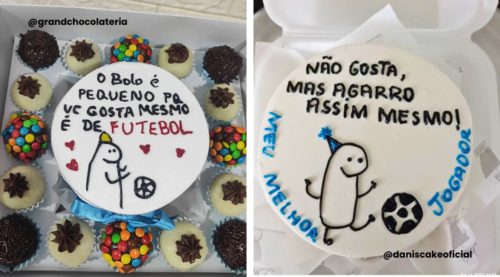 Bolo Bentô- Ideias Bonitas E Engraçadas em 2023  Bolos engraçados de  aniversário, Bolo de aniversario pequeno, Mini bolos de aniversário