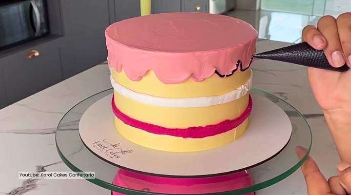 Cartoon cake: bolos que parecem desenhos 2D viralizam no TikTok, Ideias de  negócios