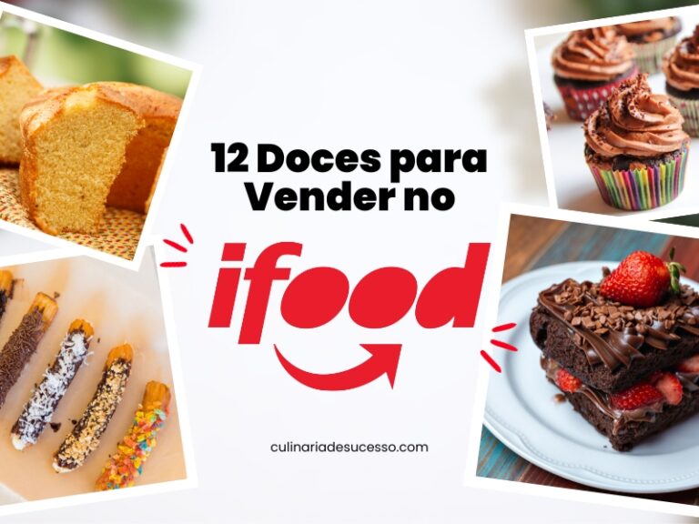 doces para vender no ifood