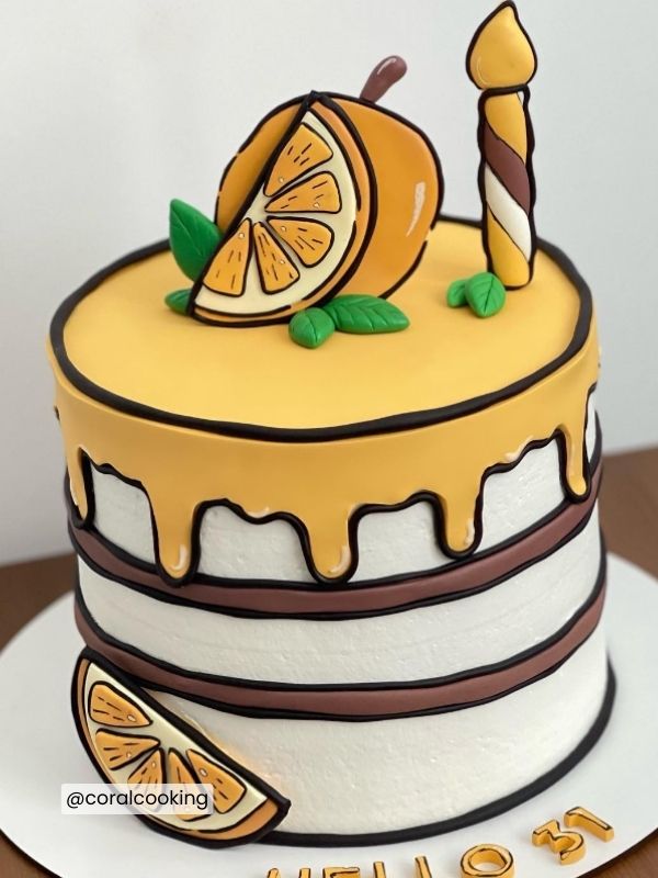 Bolo Cartoon Cake Masculino