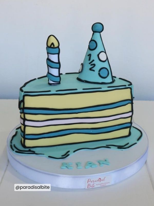 Bolo Cartoon Cake Masculino