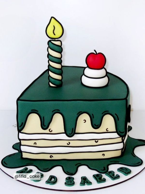 Bolo Cartoon Cake Masculino