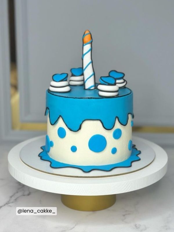 Bolo Cartoon Cake Masculino