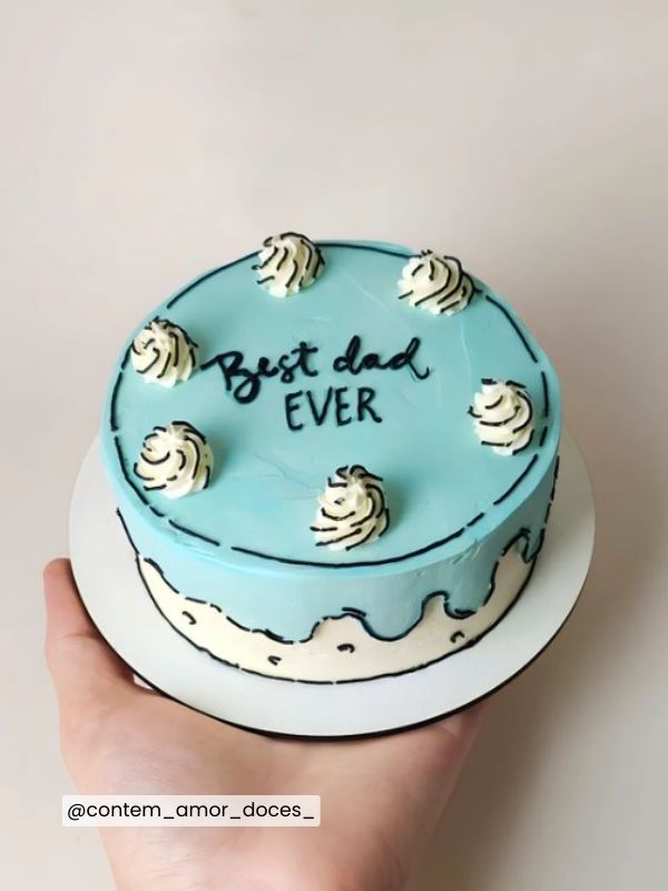 Bolo Cartoon Cake Masculino