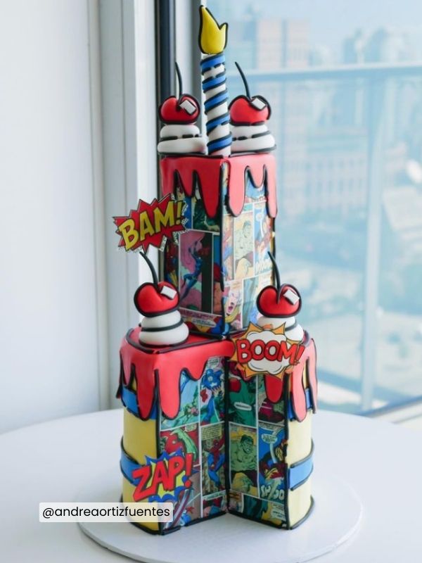 Bolo Cartoon Cake Masculino