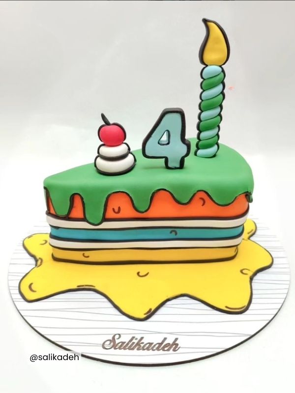 Bolo Cartoon Cake Masculino