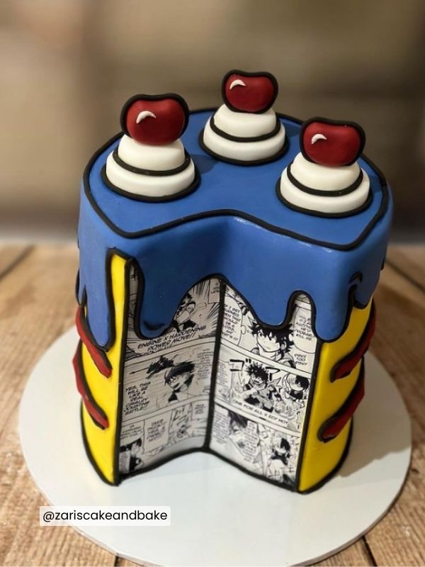 Bolo Cartoon Cake Masculino