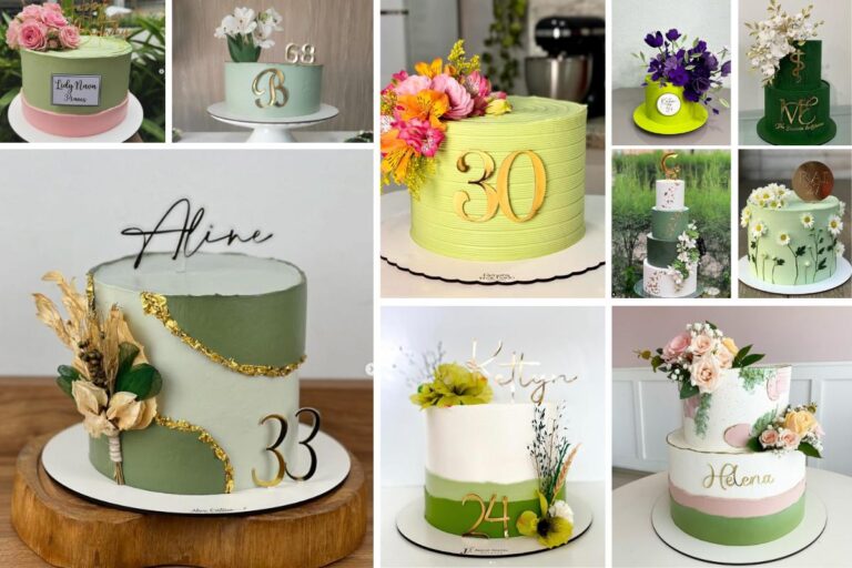 Bolo Decorado Verde: Dicas e 50 Ideias Incríveis!