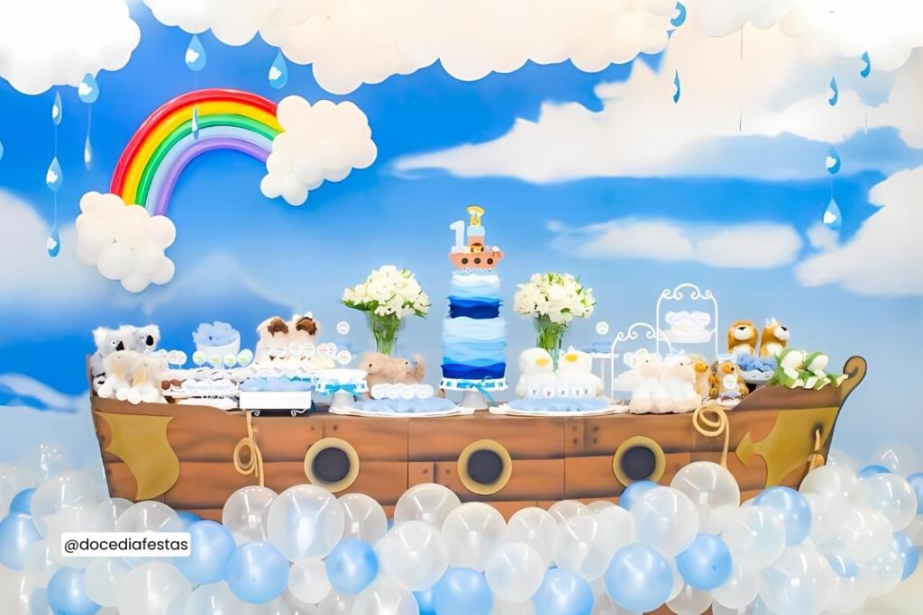 decoração arca de noé festa infantil